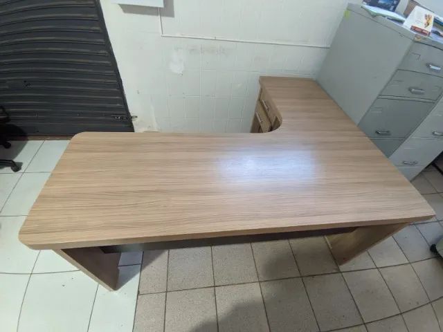 Mesa escrivaninha/escritório em L - Foto 2