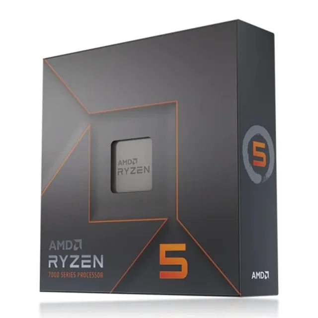 Processador AMD Ryzen 5 7600X 6 Núcleos 12 Threads 5,3GHz AM5 - Foto 2