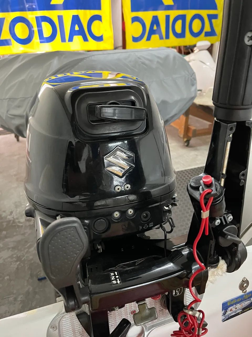 Motor de popa Suzuki 20 hp 4 tempos  - Foto 3