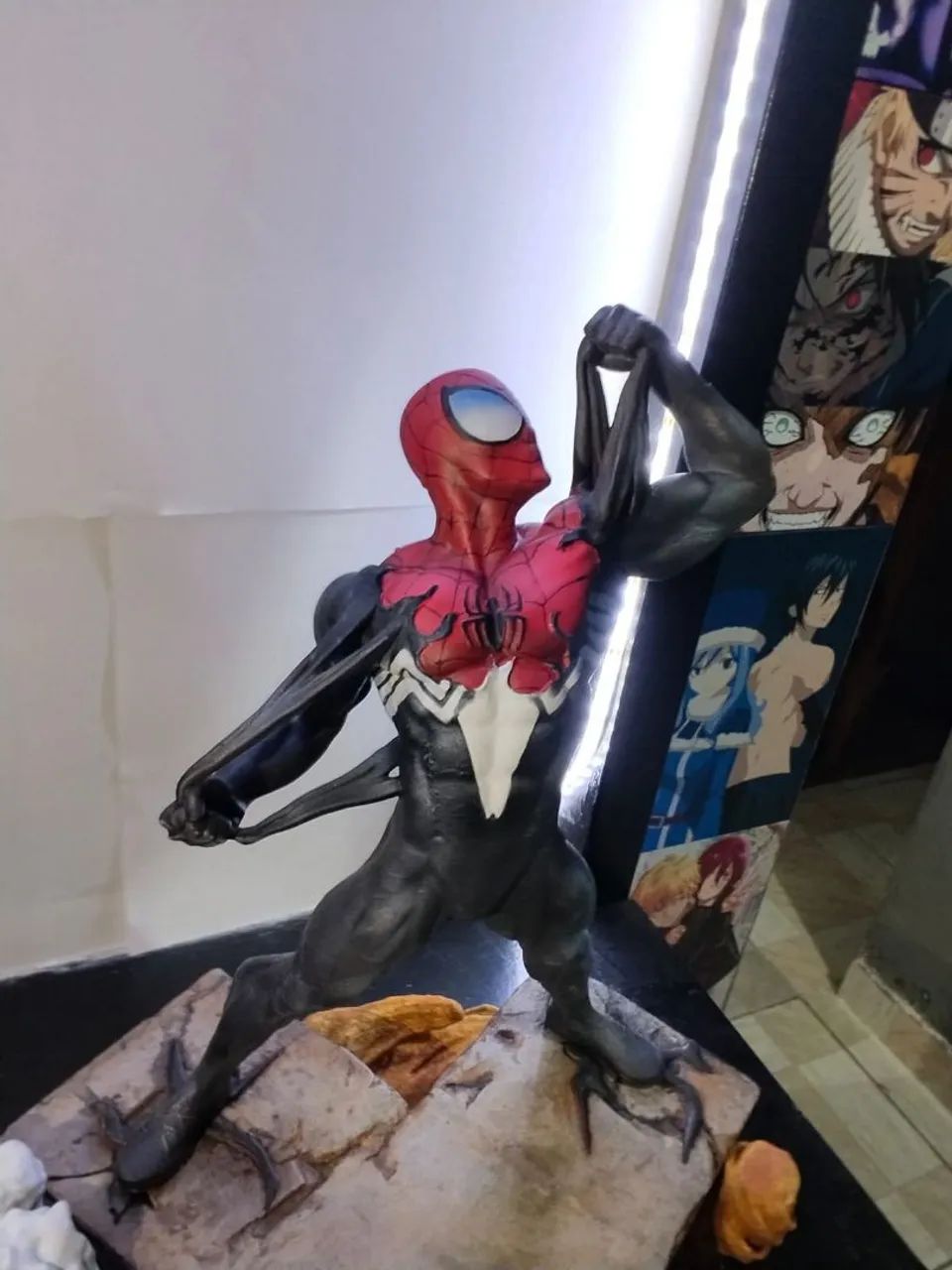 Actions Figure Homen-Aranha simbionte com 45cm - Foto 5