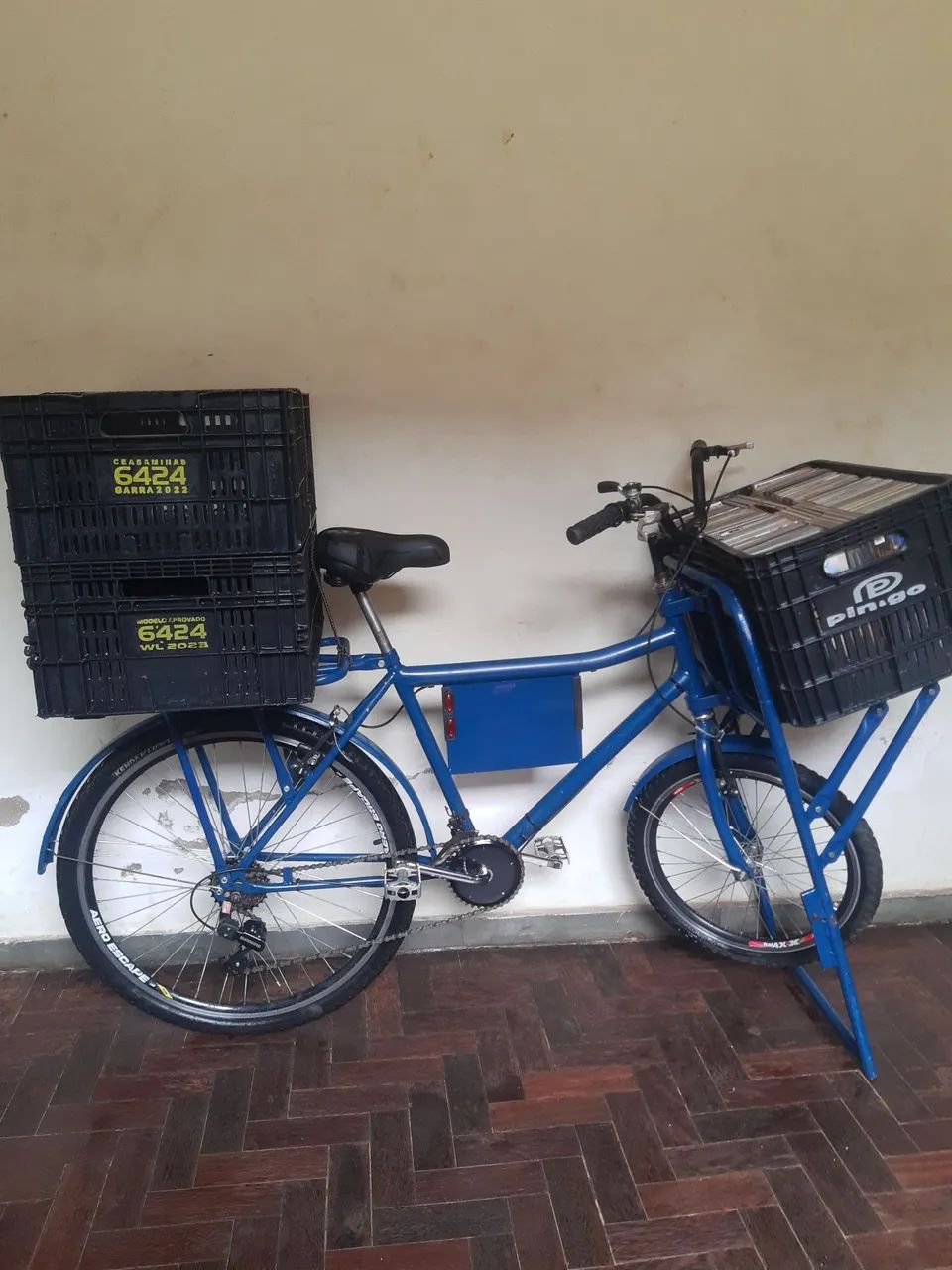 Bicicleta, Bike cargueira original relíquia  - Foto 5