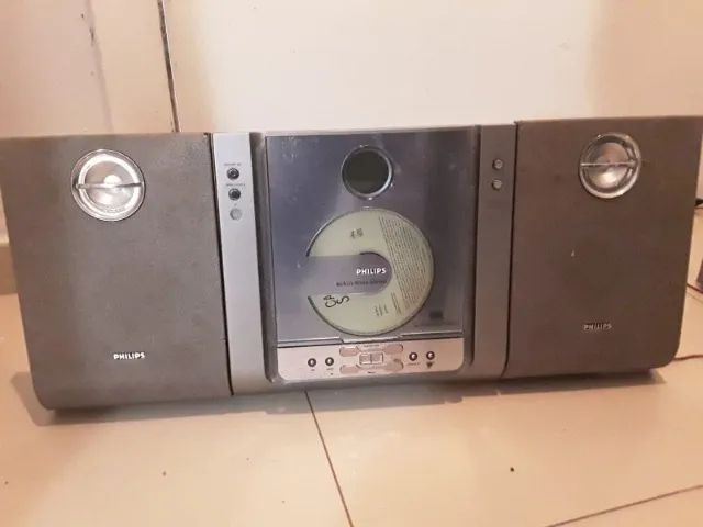 Micro System Philips com CD e Caixas Originais - Foto 2