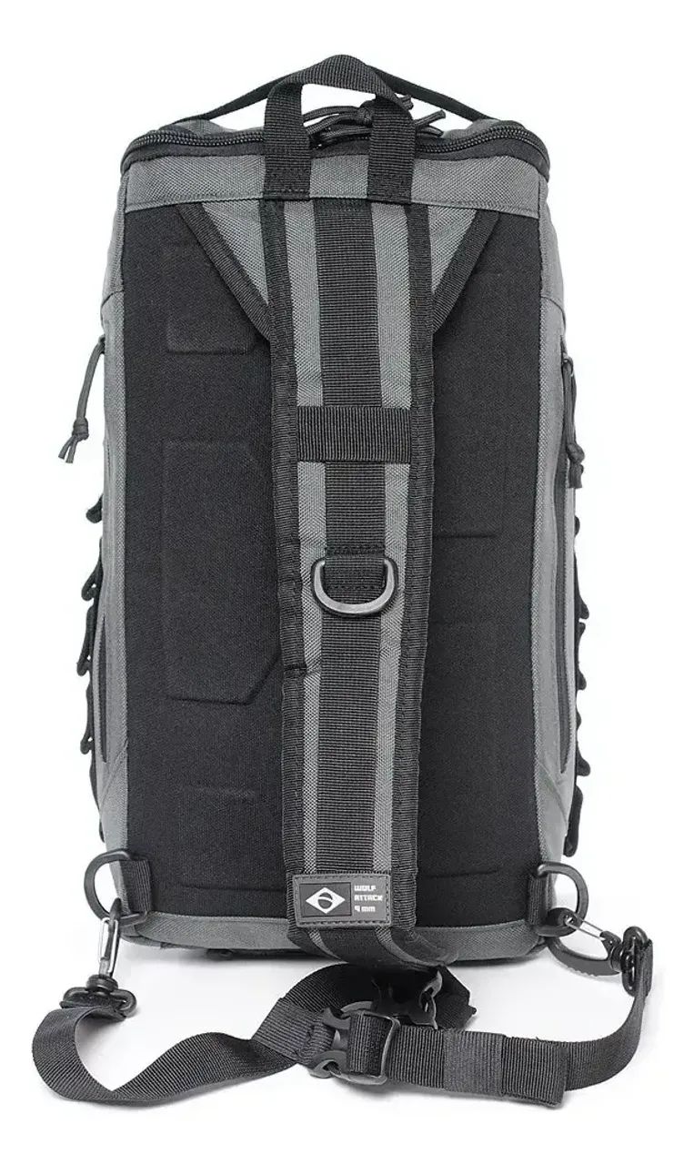 Mochila Transversal Wolf Attack 9mm Urban Grey Cordura®1000d - Foto 3