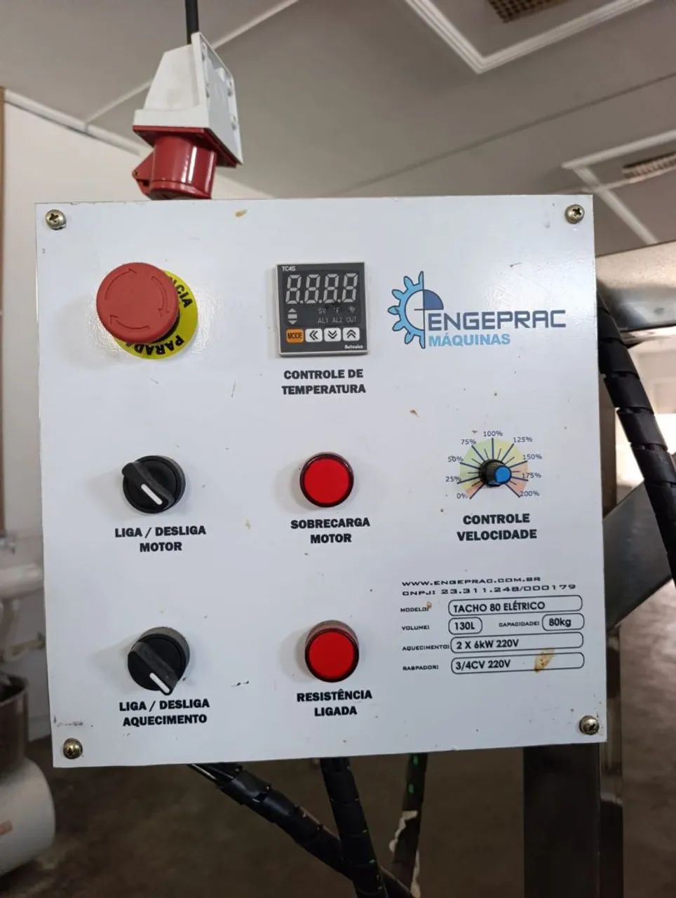 Tacho elétrico 130L engeprac - Foto 2