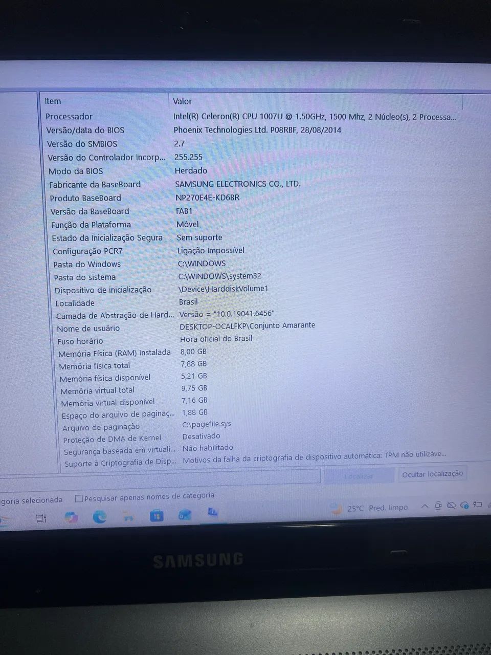Notebook Samsung  - Foto 3