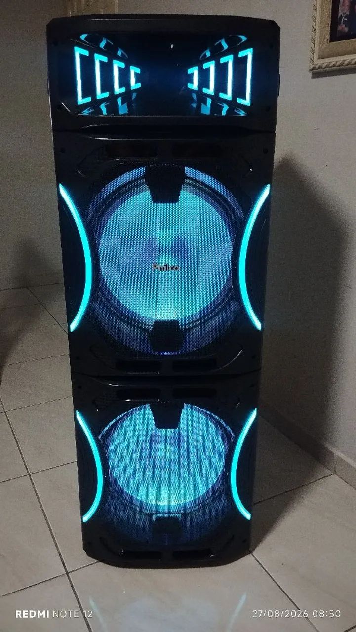 Caixa de som amplificada PCX 35000 Philco Extreme - Foto 5