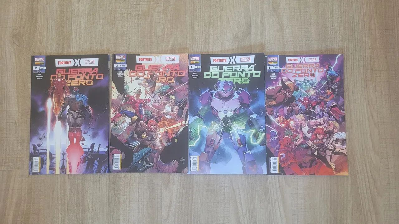 Marvel e Fortnite - Guerra do ponto Zero 
