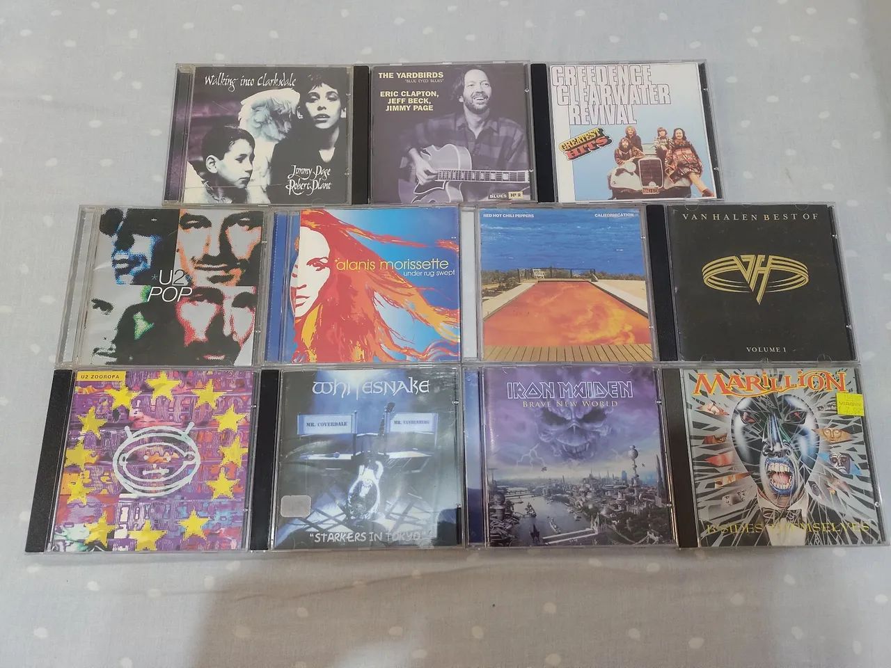 Lote cds de rock 