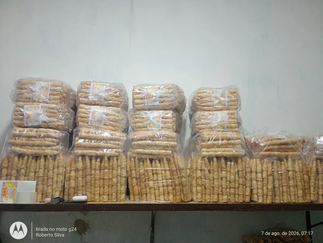 Vendo fábrica de Canudos fritos em funcionamento.