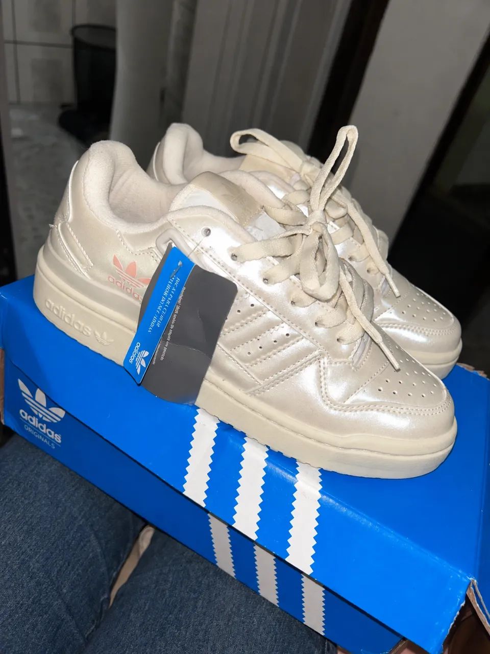 Adidas Forum Low Perolado Original Novo + Caixa - Foto 2