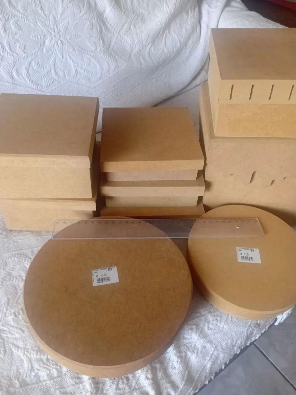 R$75 Lotes de Caixas MDF para Artesanato. - Foto 5