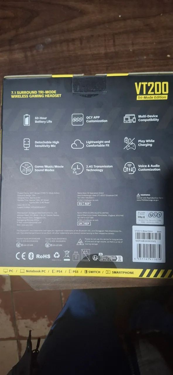 Headset QCY VT 200 - Foto 5
