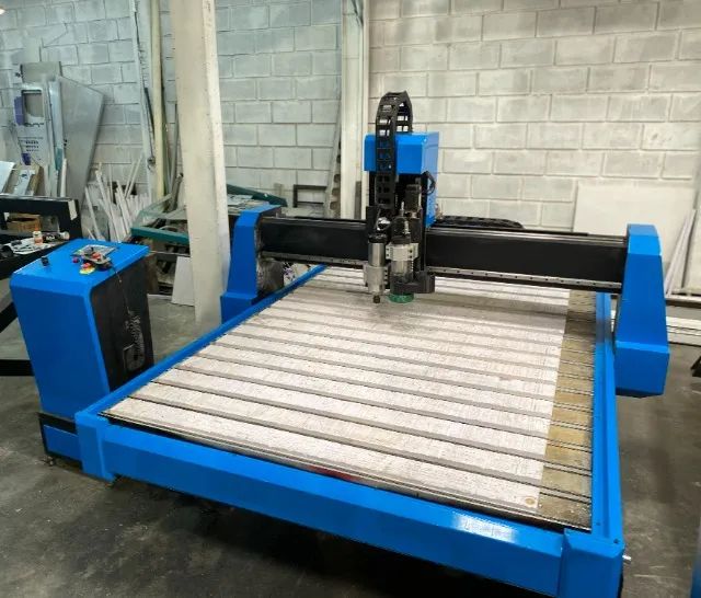 Router CNC Profissional 1,30x2,50 - Duplo Spindle - ACEITO TROCA