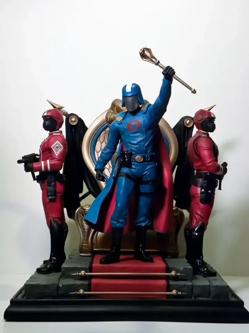 Cobra Commander Diorama - Gi Joe - Sideshow Collectibles
