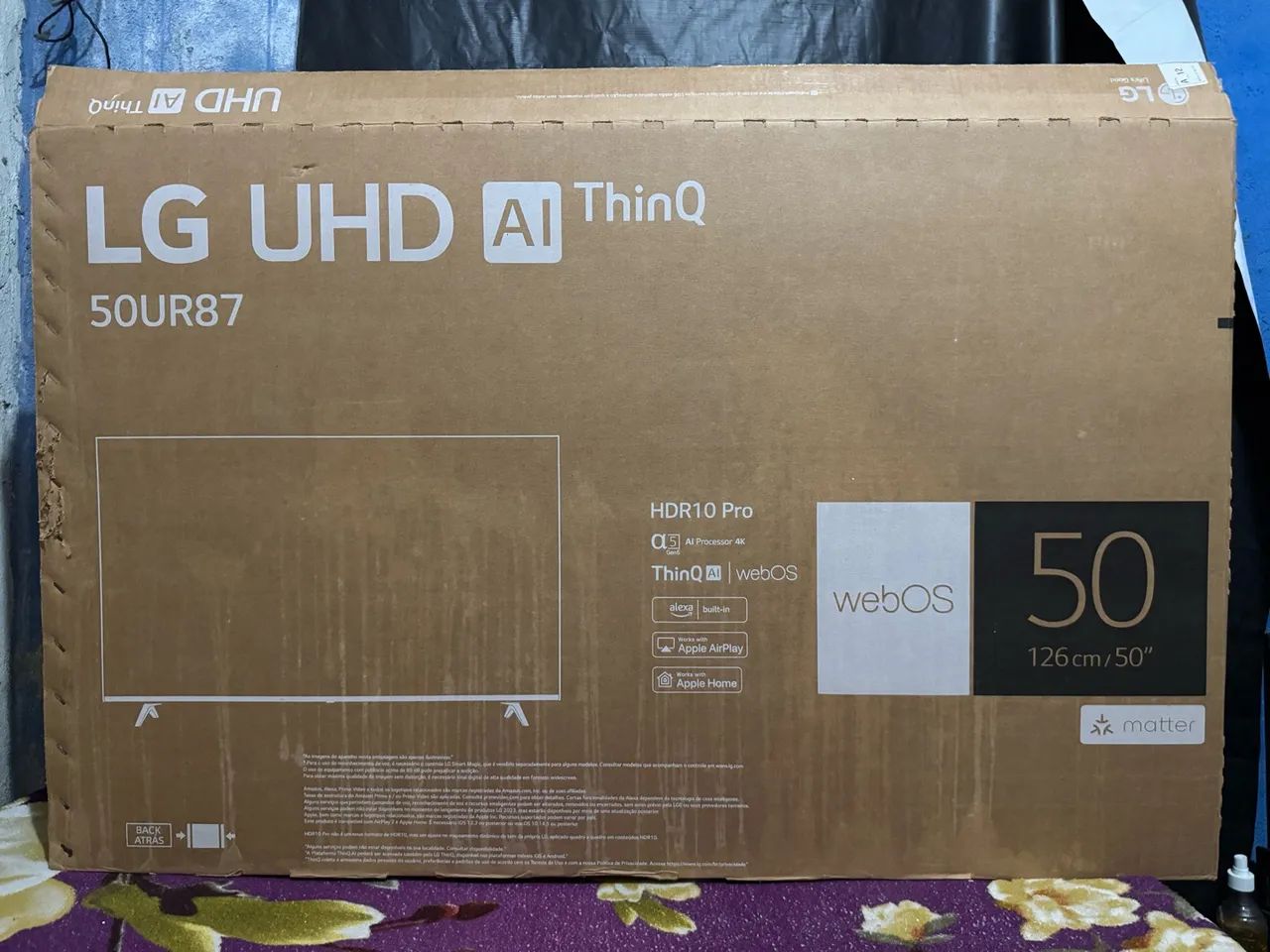 Tv smart LG 50 polegadas 4k - Foto 3