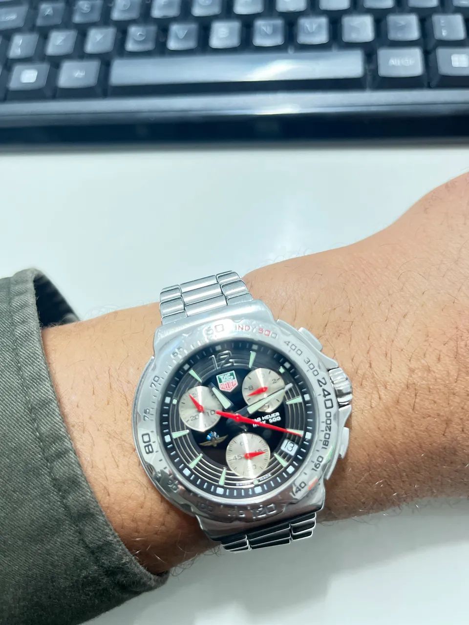 Relógio Tag Heuer Fórmula Indy 500 - Foto 4