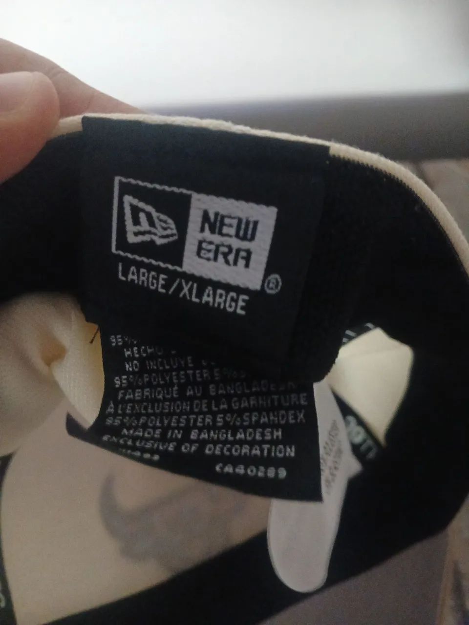 Bone New Era 39THIRTY A-FRAME Chicago Bulls NBA - Foto 5
