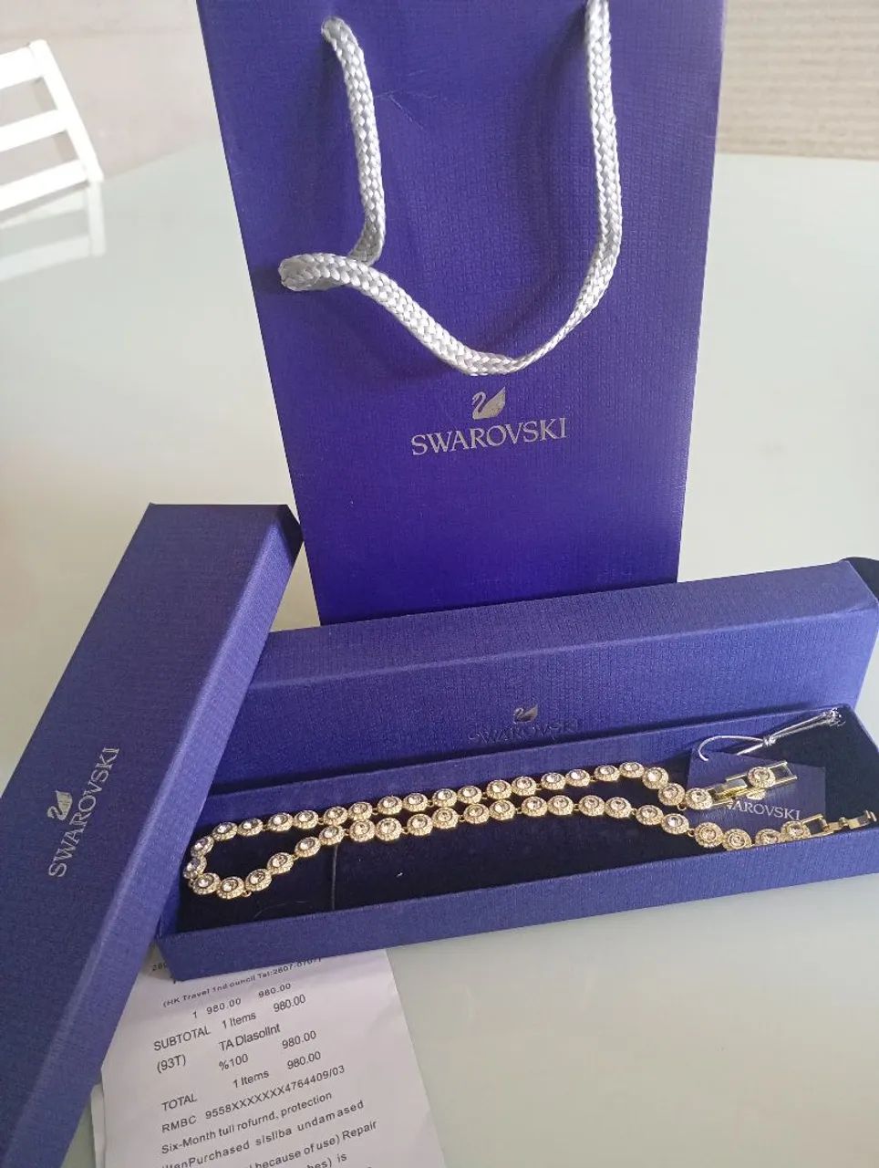 Colar swarovski