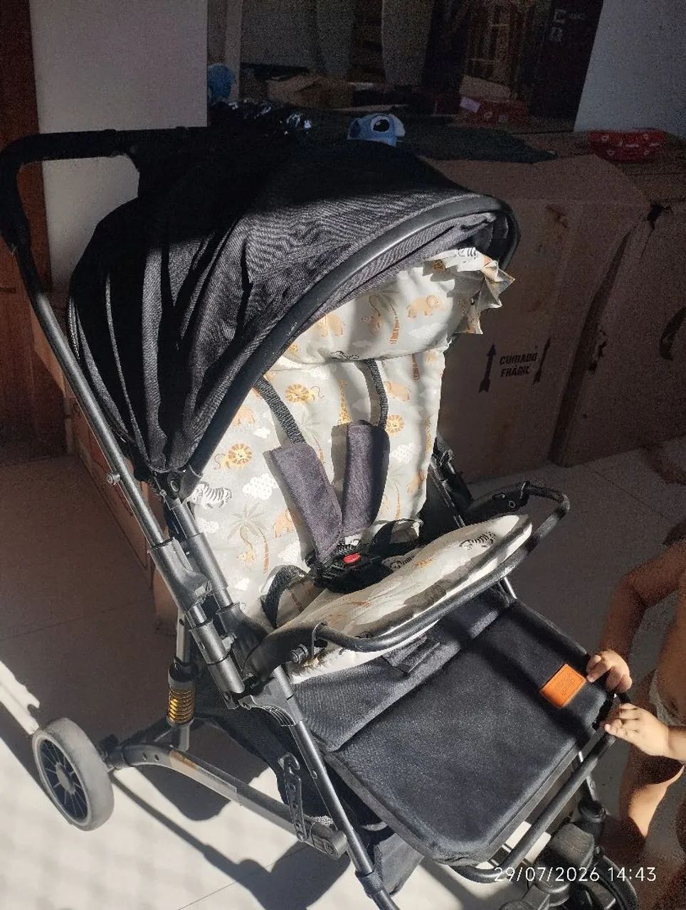 Carrinho de bebê e bebe conforto! - Foto 2