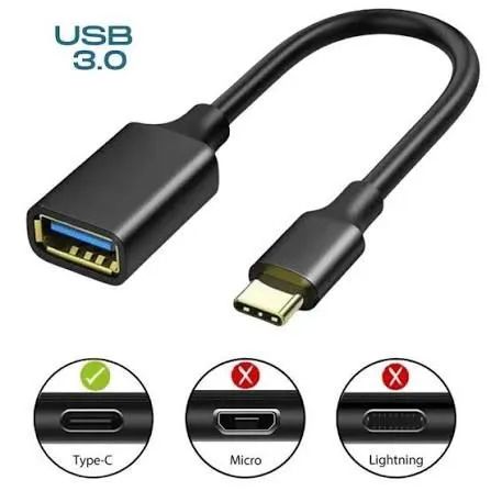 Cabo Adaptador Conector OTG USB Tipo C 3.0 Hmaston - Foto 4