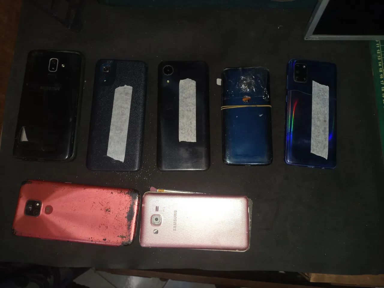 Lote com 7 celulares  - Foto 2