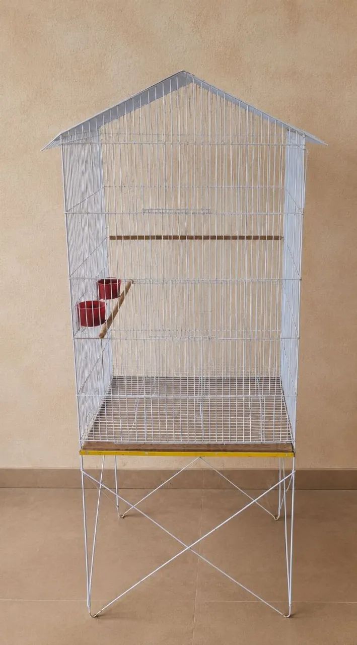 Gaiola grande para calopsita e outros