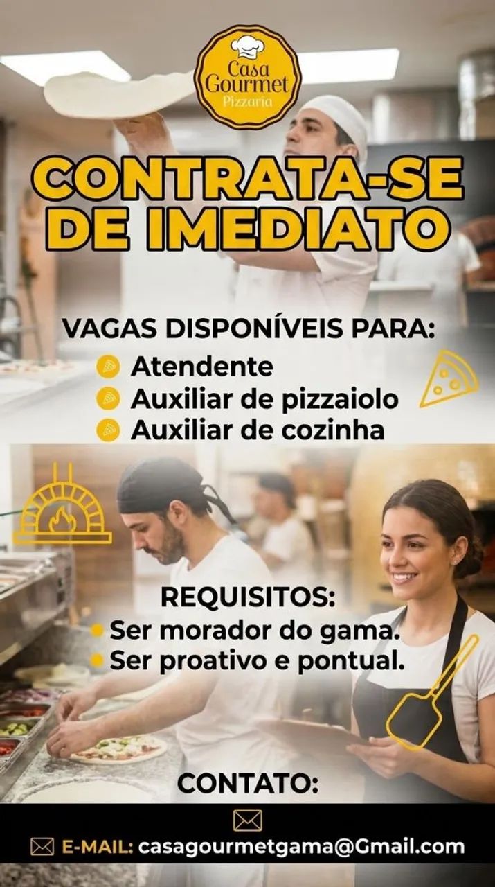 CONTRATA-SE IMEDIATO 