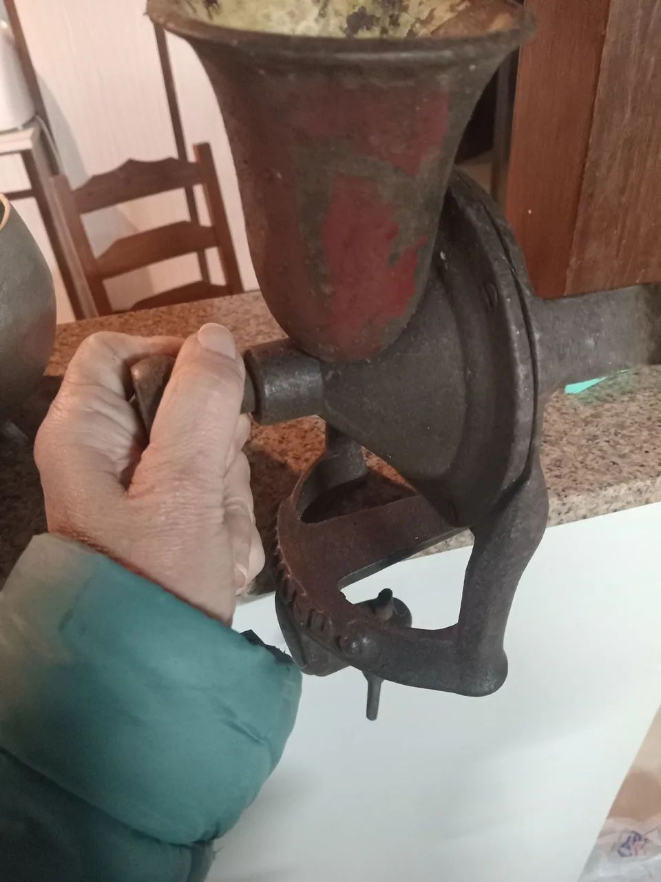 Moedor de café antigo - Foto 2