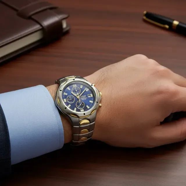 Relógio Citizen Chronograph 0510-s68342 Vintage Original - Foto 4