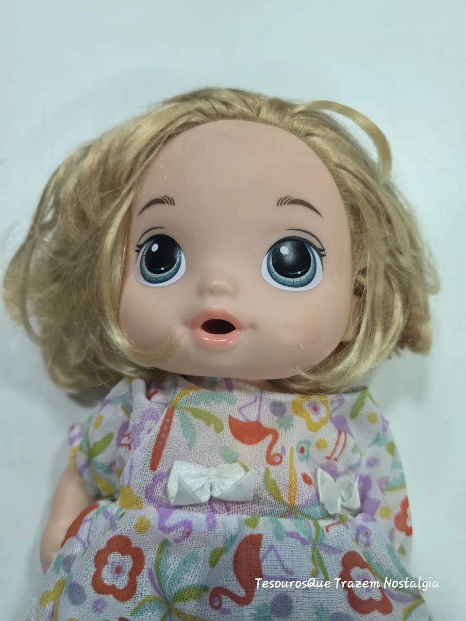 Boneca Baby Alive Loira com Cabelo Hasbro  - Foto 2