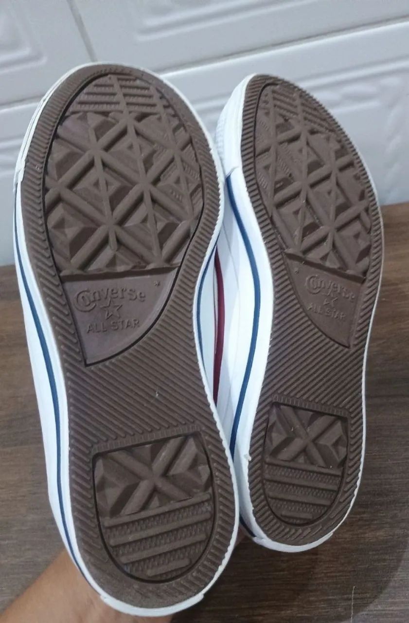 Tênis Converse All Star Chuck Taylor Branco (Cano Baixo) - Foto 2