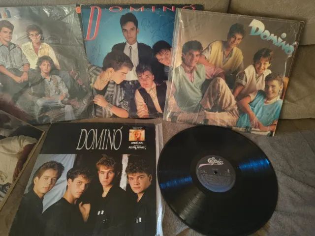 Coleção 5 Discos de Vinil Banda Domino - Foto 3