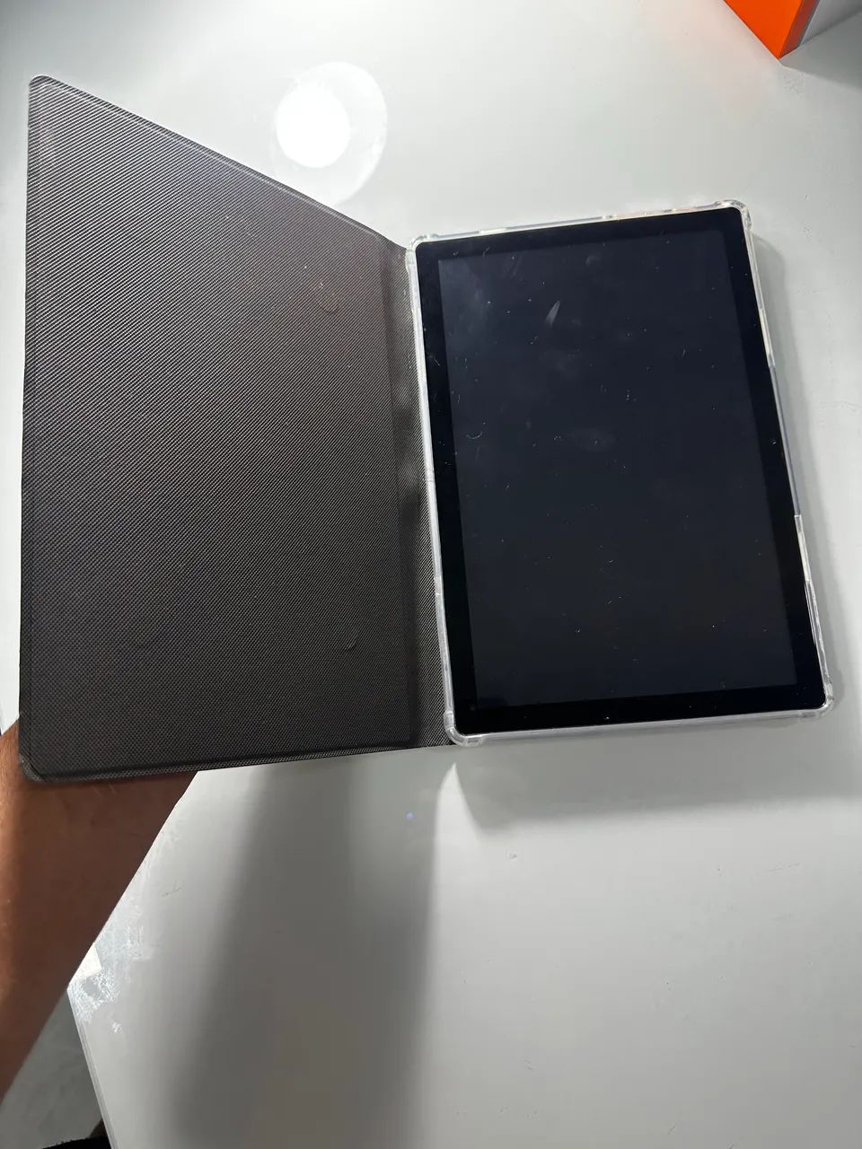 Tablet no plástico 