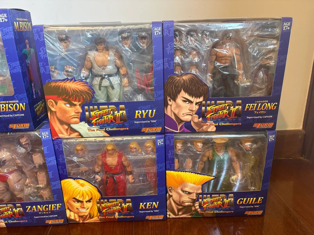 Coleção Street Fighter 2 Ultra Storm Collectibles 1/12 - Hobbies e