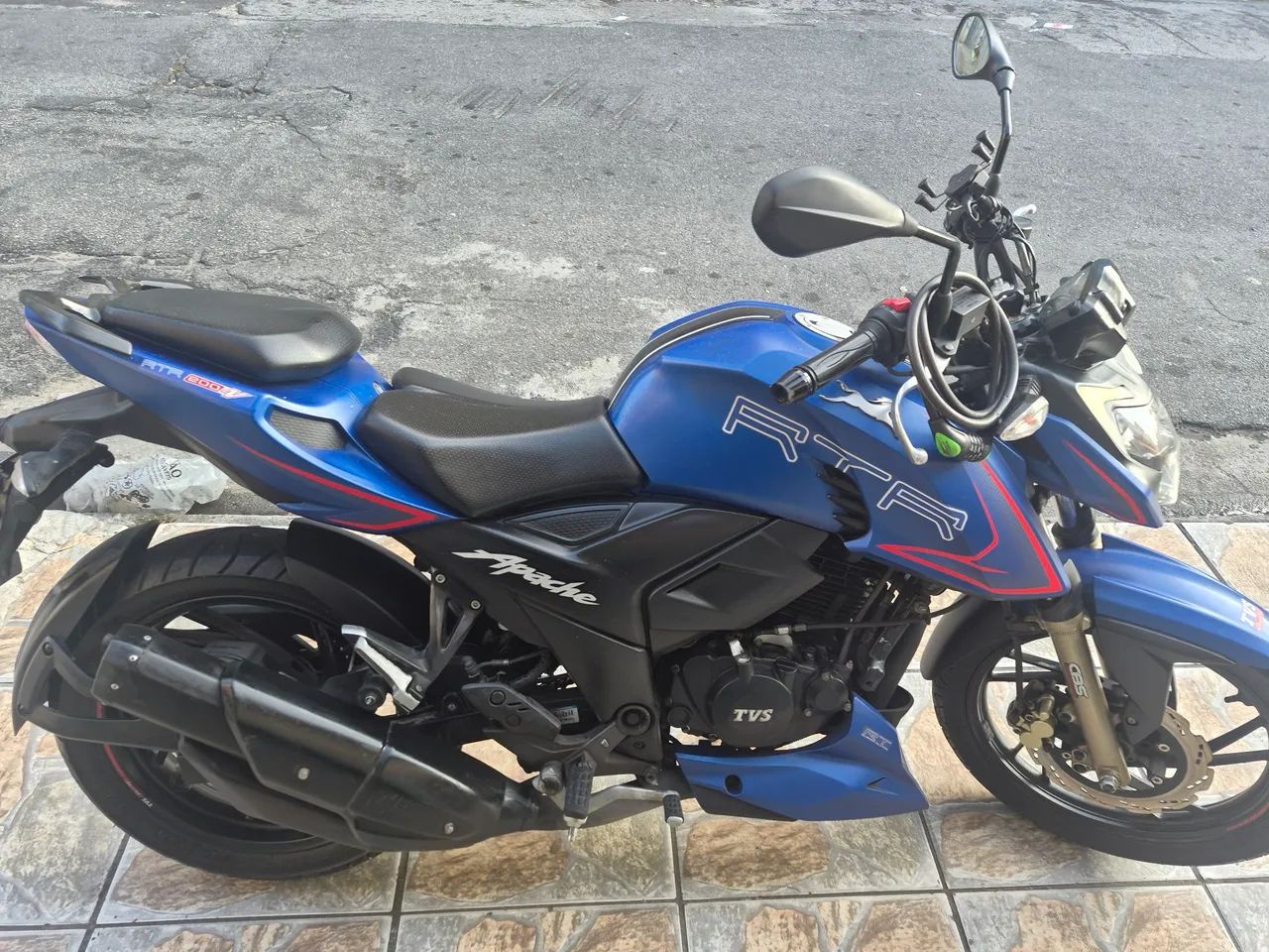 Dafra apache rtr 200 cc  - Foto 3
