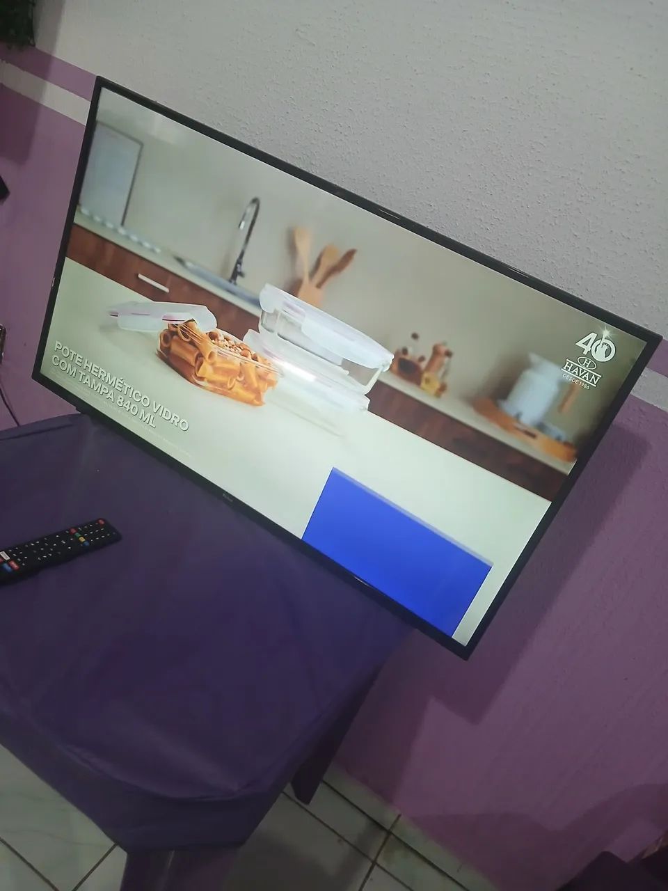 Tv smart 43 polegadas philco ótimo estado tudo ok - Foto 2