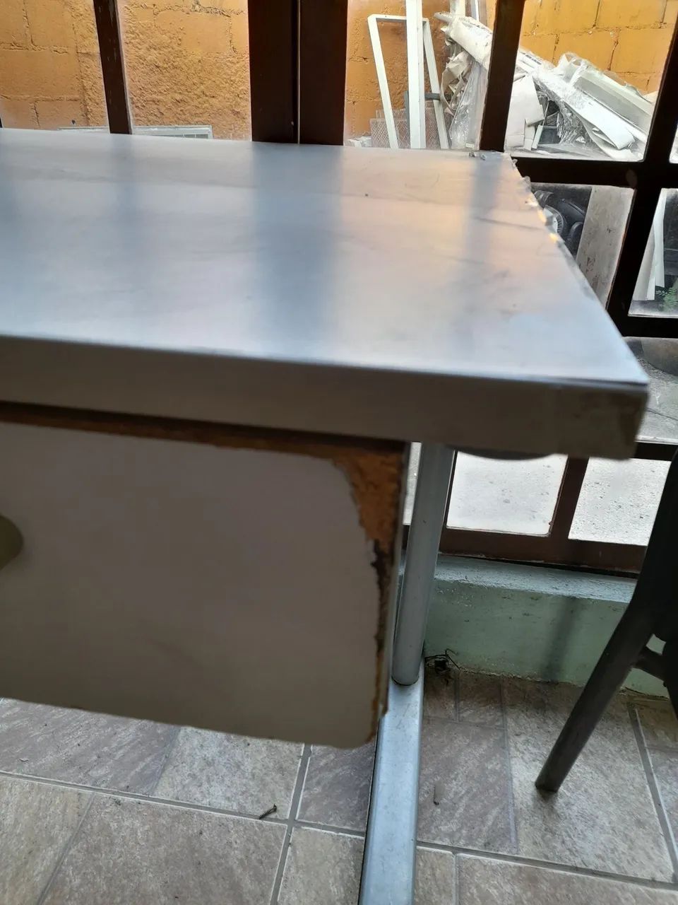Mesa em L - Usada