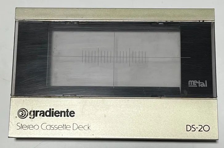 Tape Deck Gradiente DS-20 - Porta Cassette