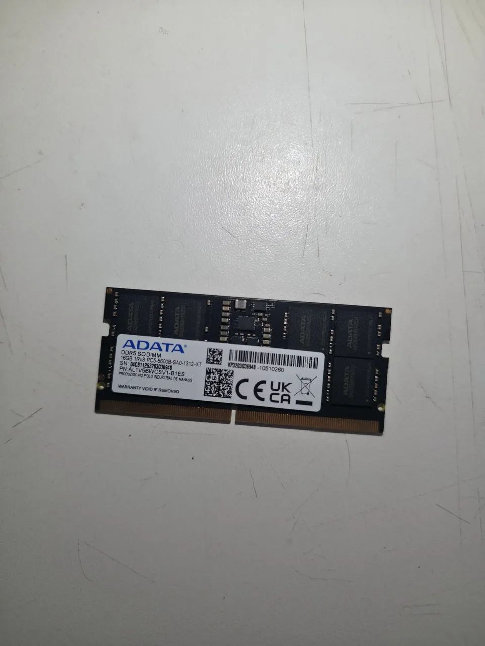 Memória notebook 16GB DDR5