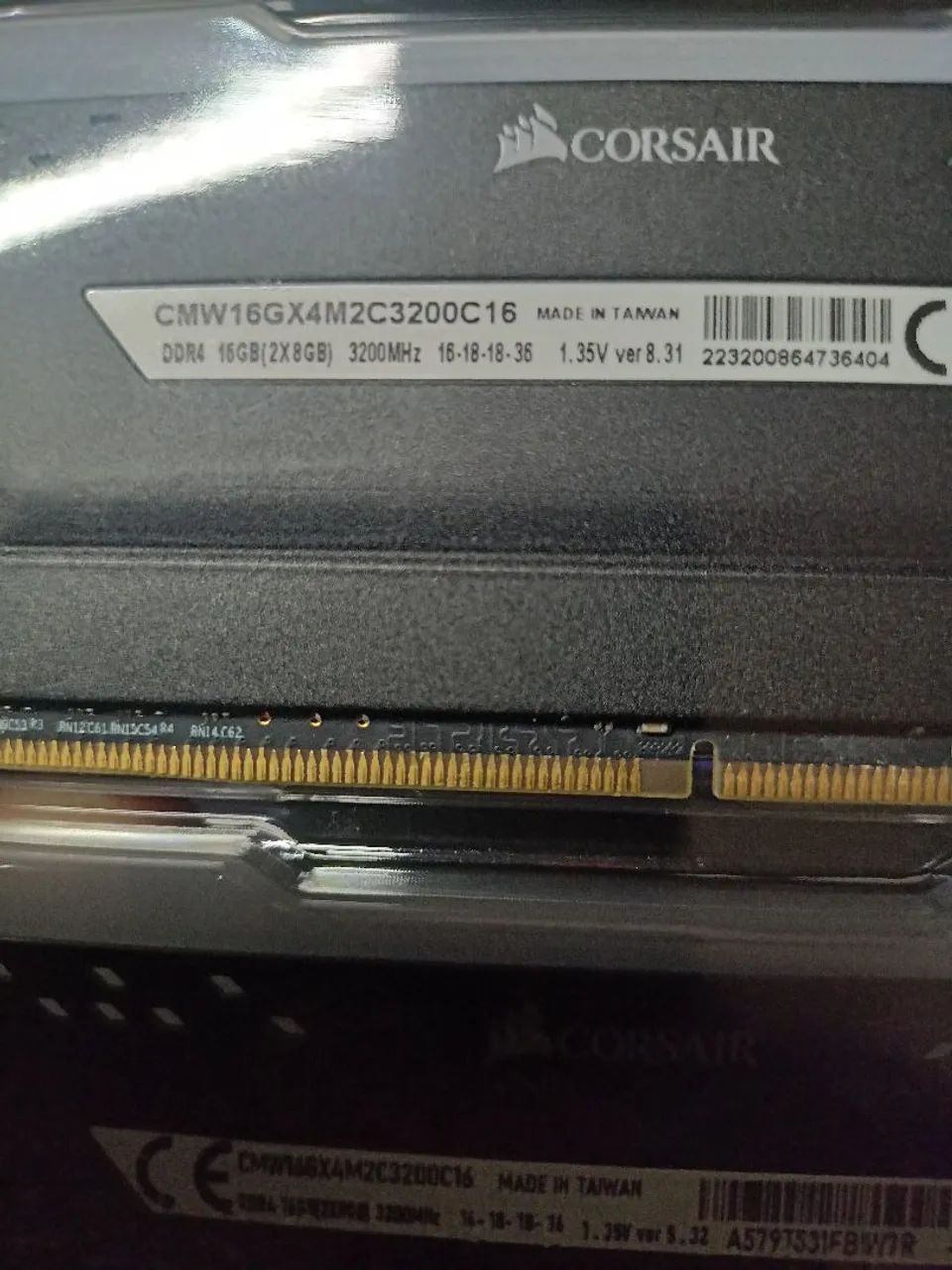 Memória DDR4 Corsair ARGB 2x8gb - Foto 5