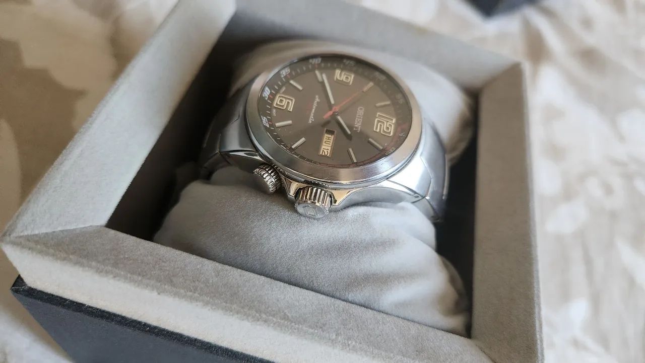 Relógio ORIENT Automático 469SS029 PVSX 41mm - Foto 4