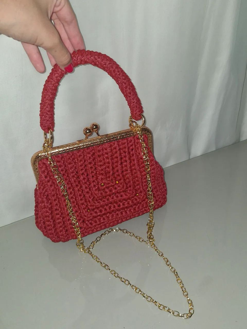 Bolsa de Crochê