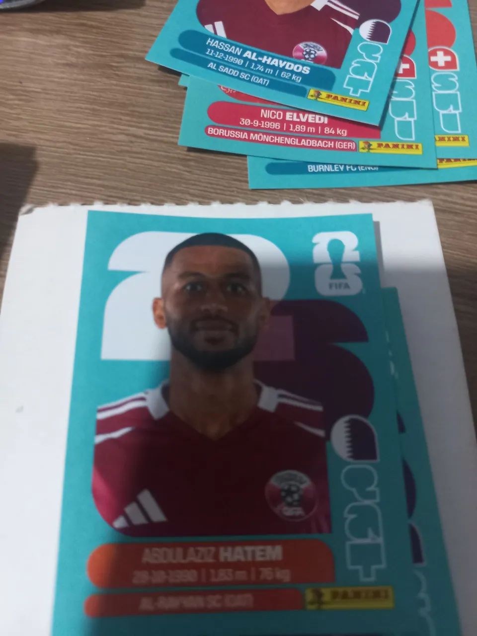 Figurinhas da copa avulsas 