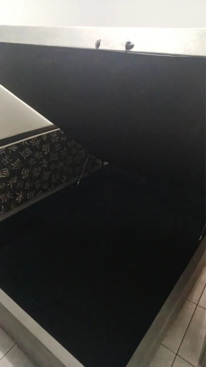 Cama Box de Casal com Baú 