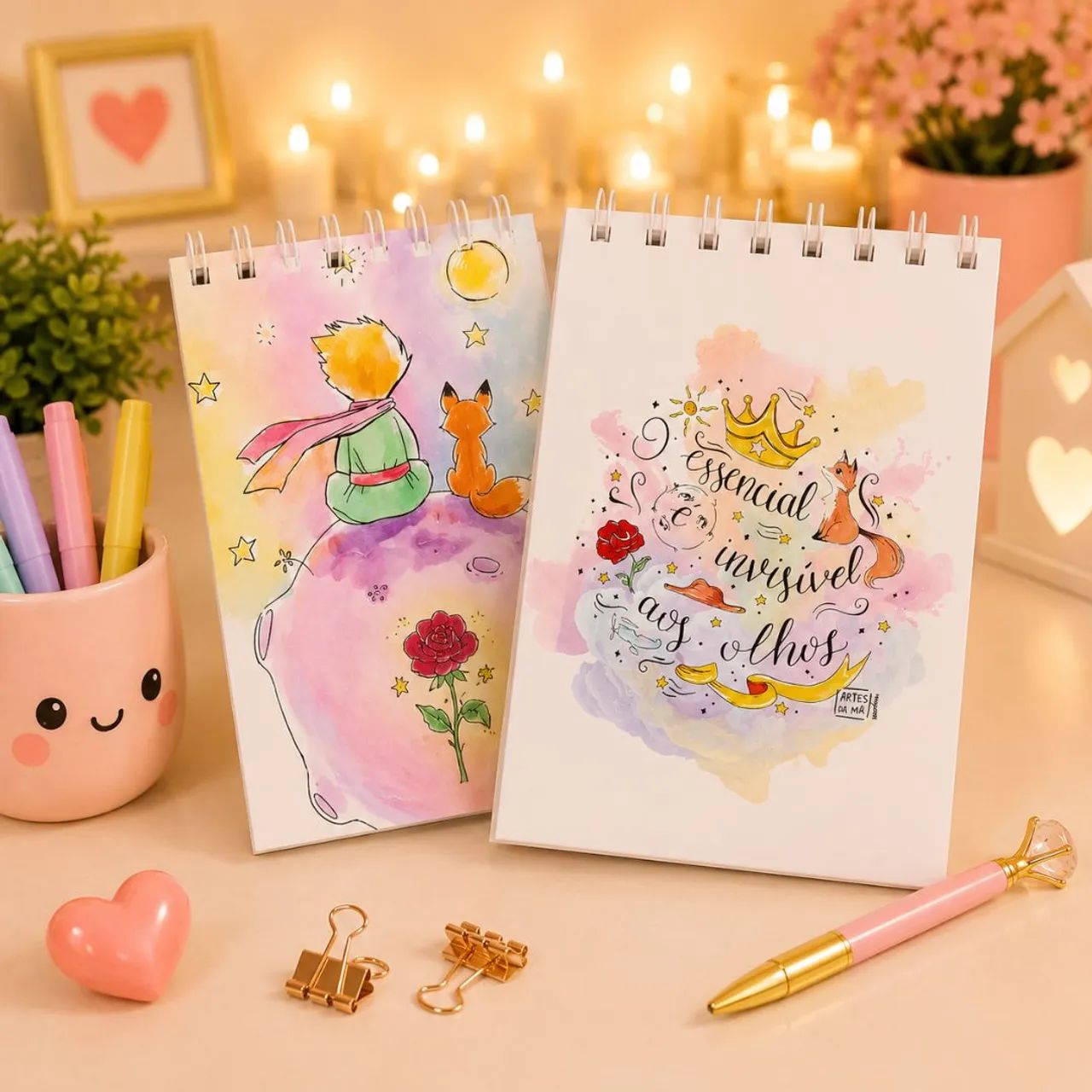 Kit Agenda Caderno E Bloco De Anotações - Foto 4