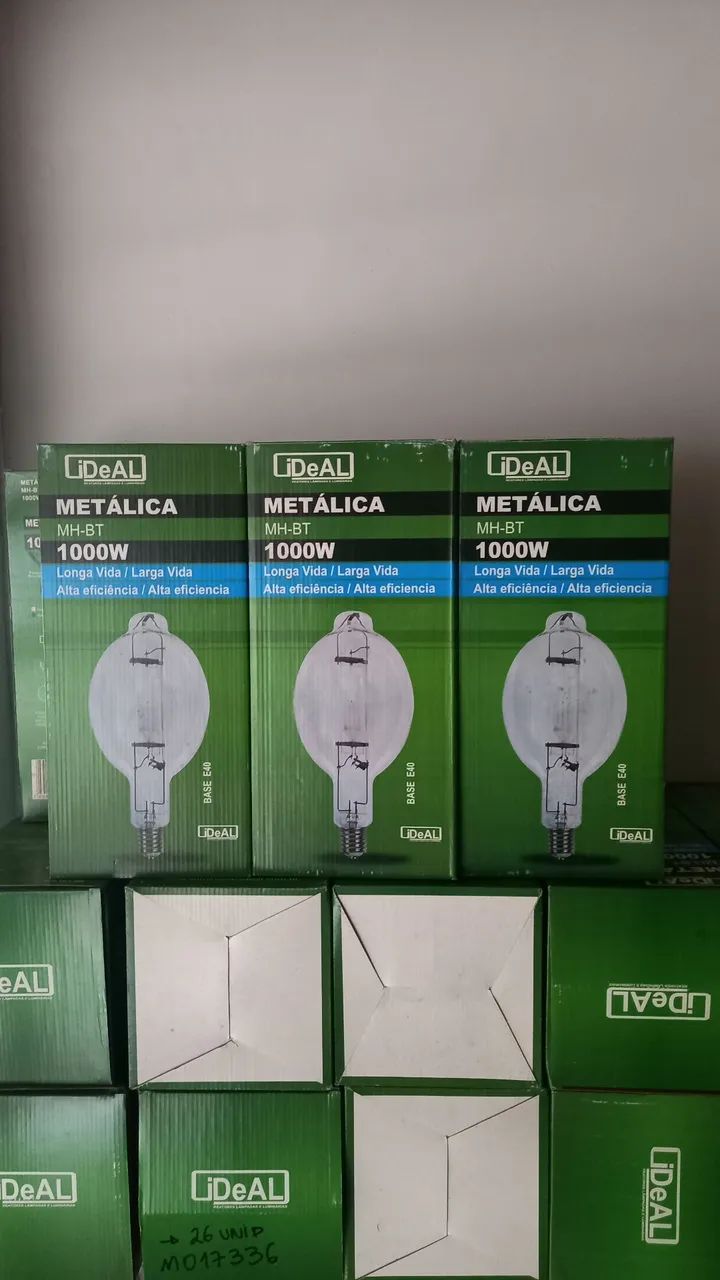 Vendo lâmpada de 1000W
