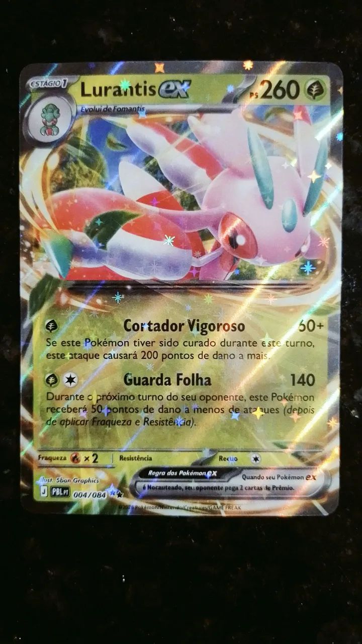 Carta Multi rara Lurantis Ex Tipo planta (?) 004/084 