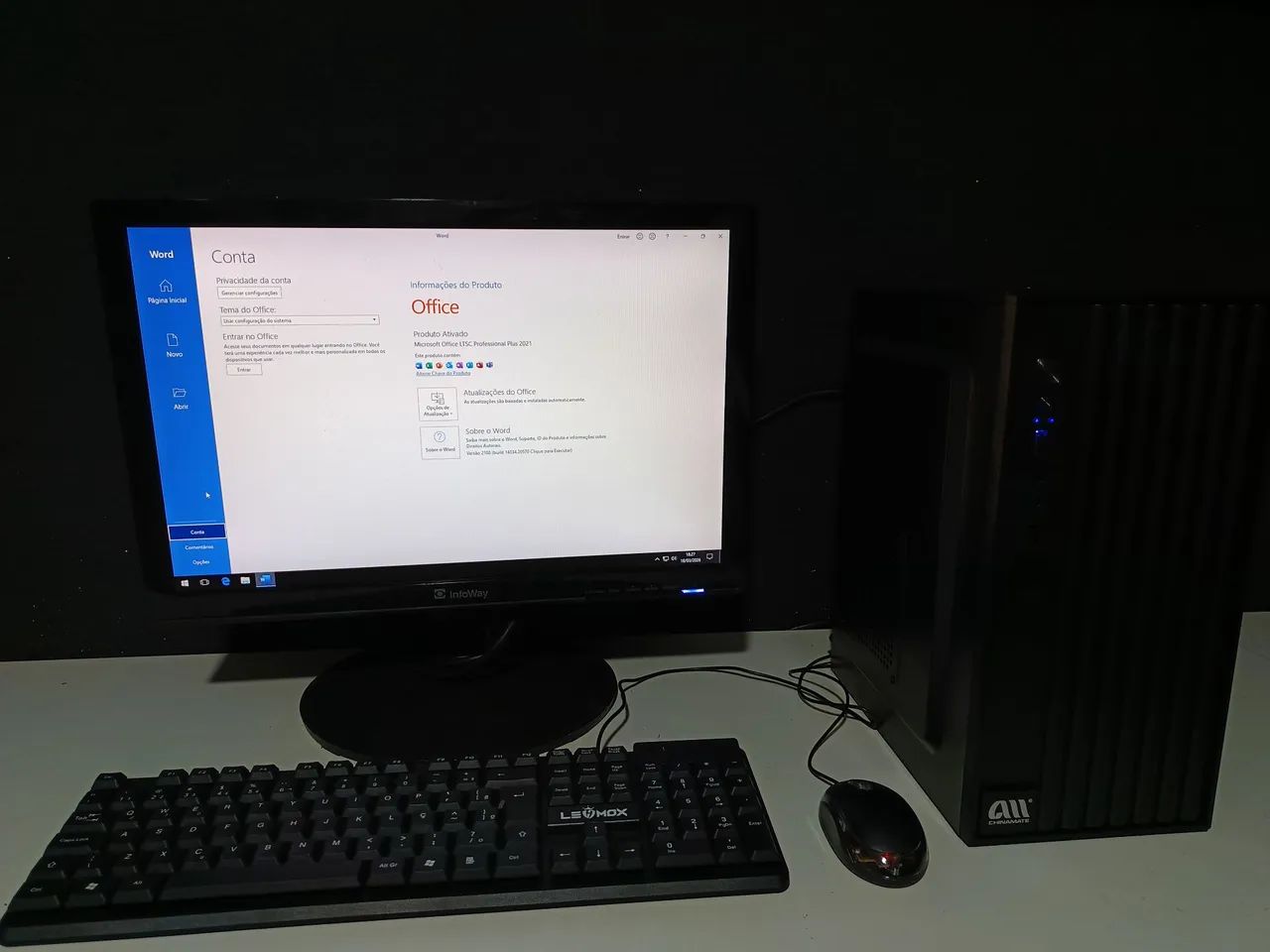 Computador completo i5 office com garantia403064541393070082