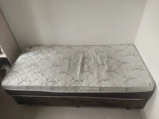 Cama Box Solteiro + Colchão  - Foto 4