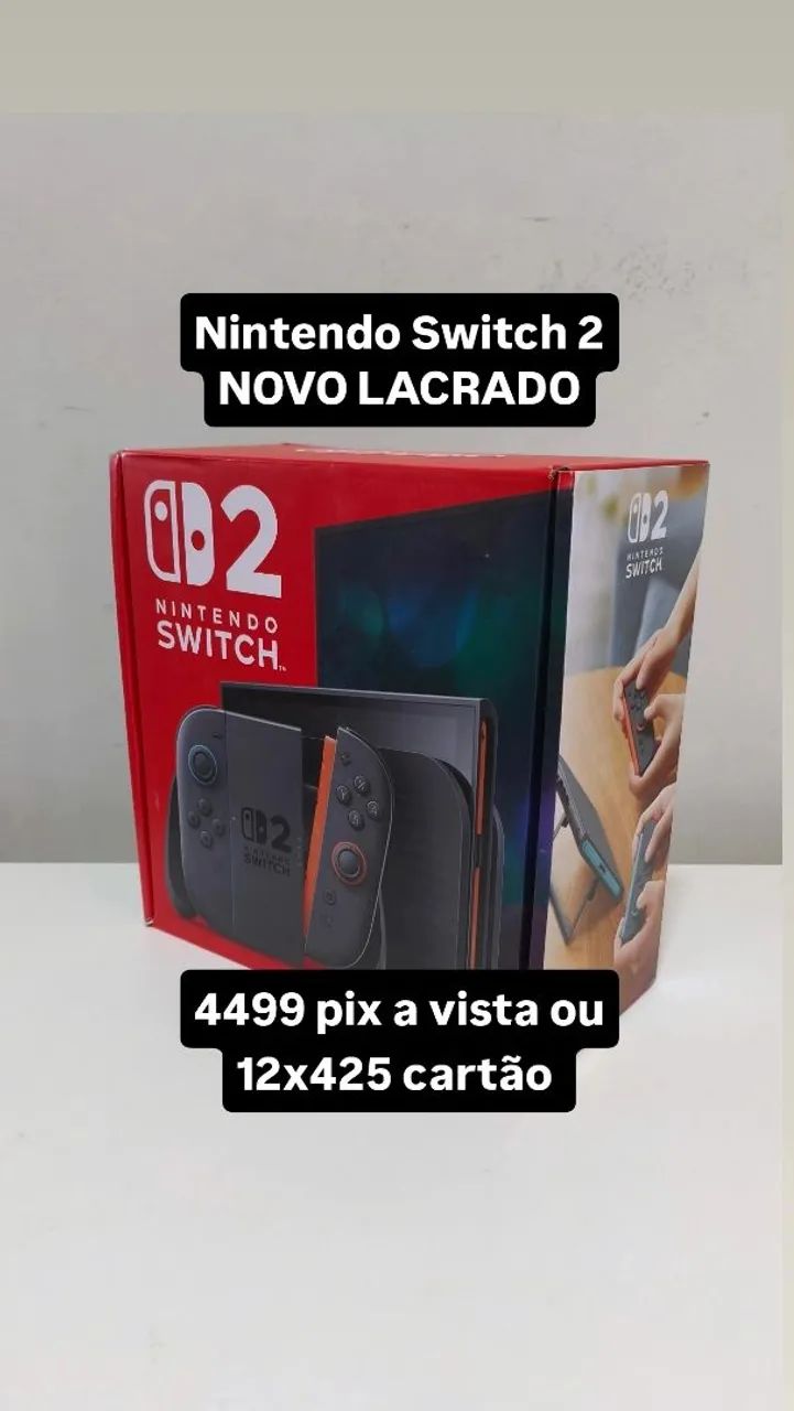 Nintendo Switch 2 Nacional NOVO